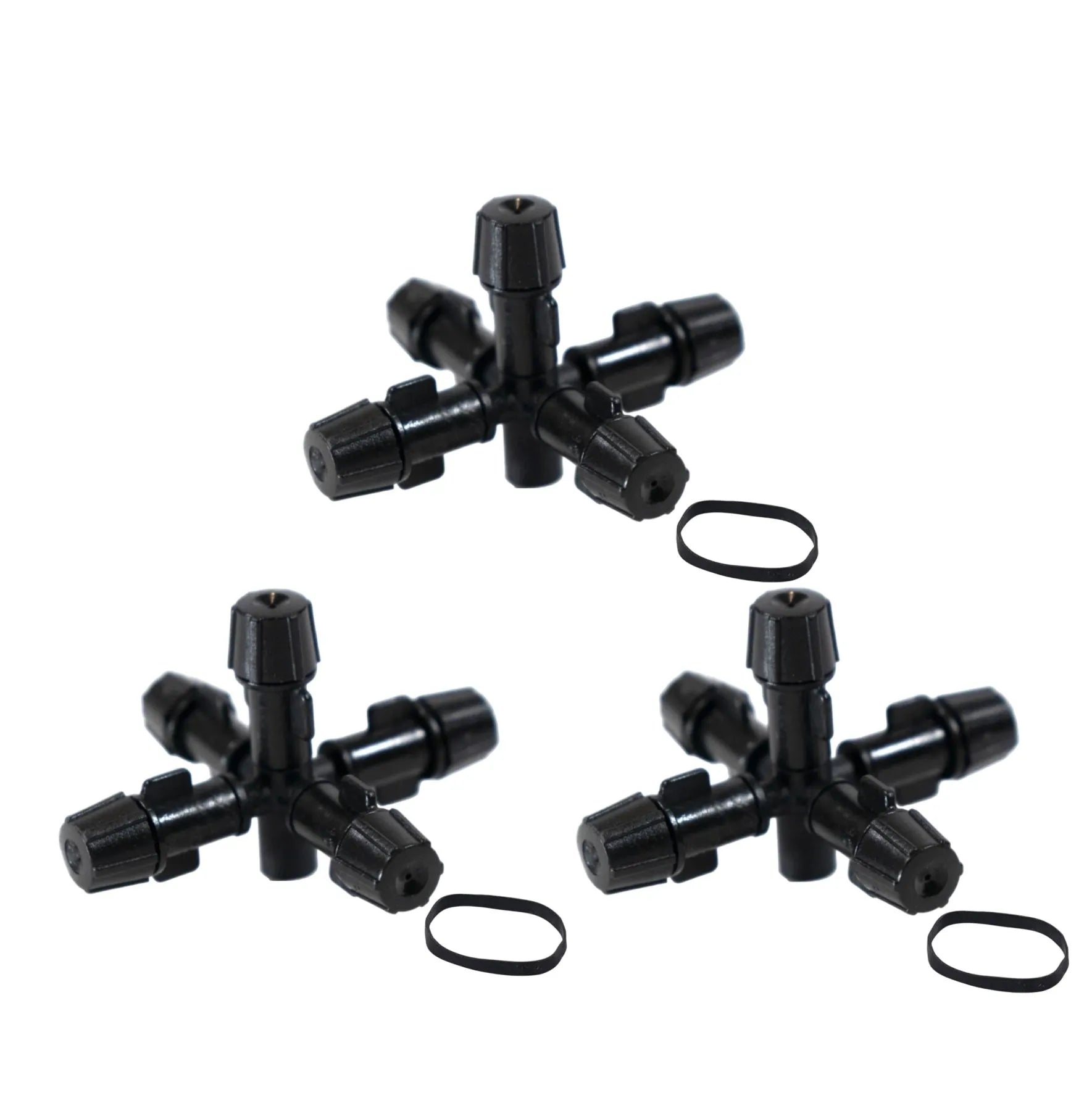 MIST-PRO 5-Way Mist Nozzle – 3 Pack - MIST-PRO