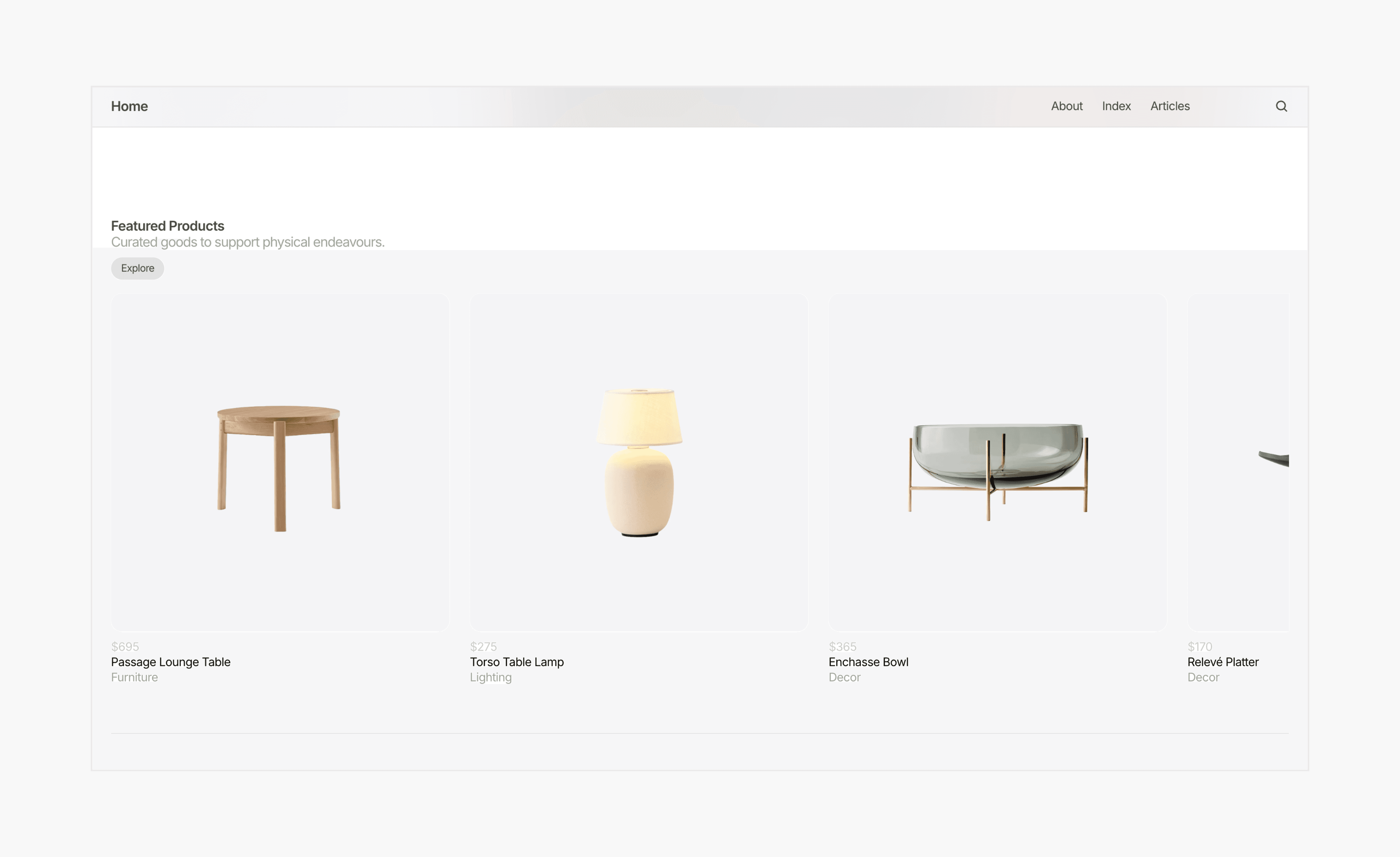 A versatile Framer template created for visual work, case studies, and brand storytelling. Its restrained palette and motion system guide the viewer’s attention, while modular sections make editing and customization effortless. Built with accessibility and SEO optimization at its core, it’s a modern solution for showcasing creativity online.