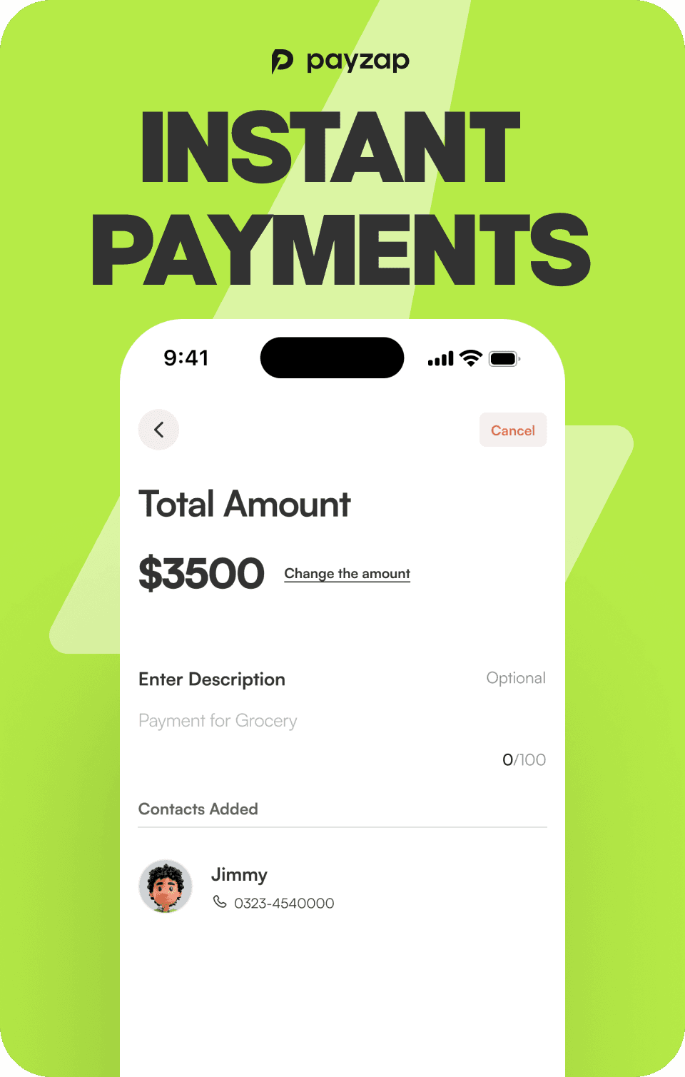 instant payment transfer