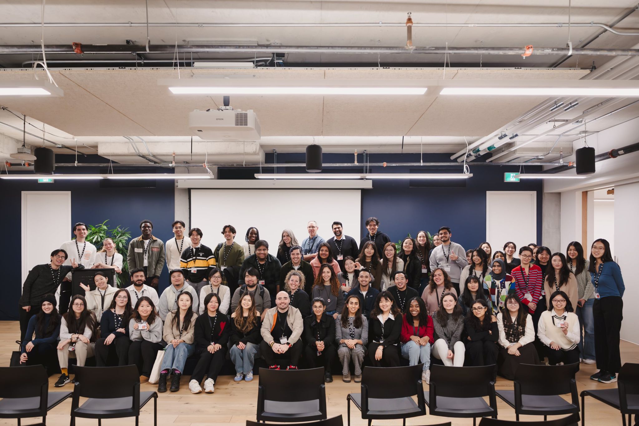 Group photo of designers at Friends of Figma, Toronto