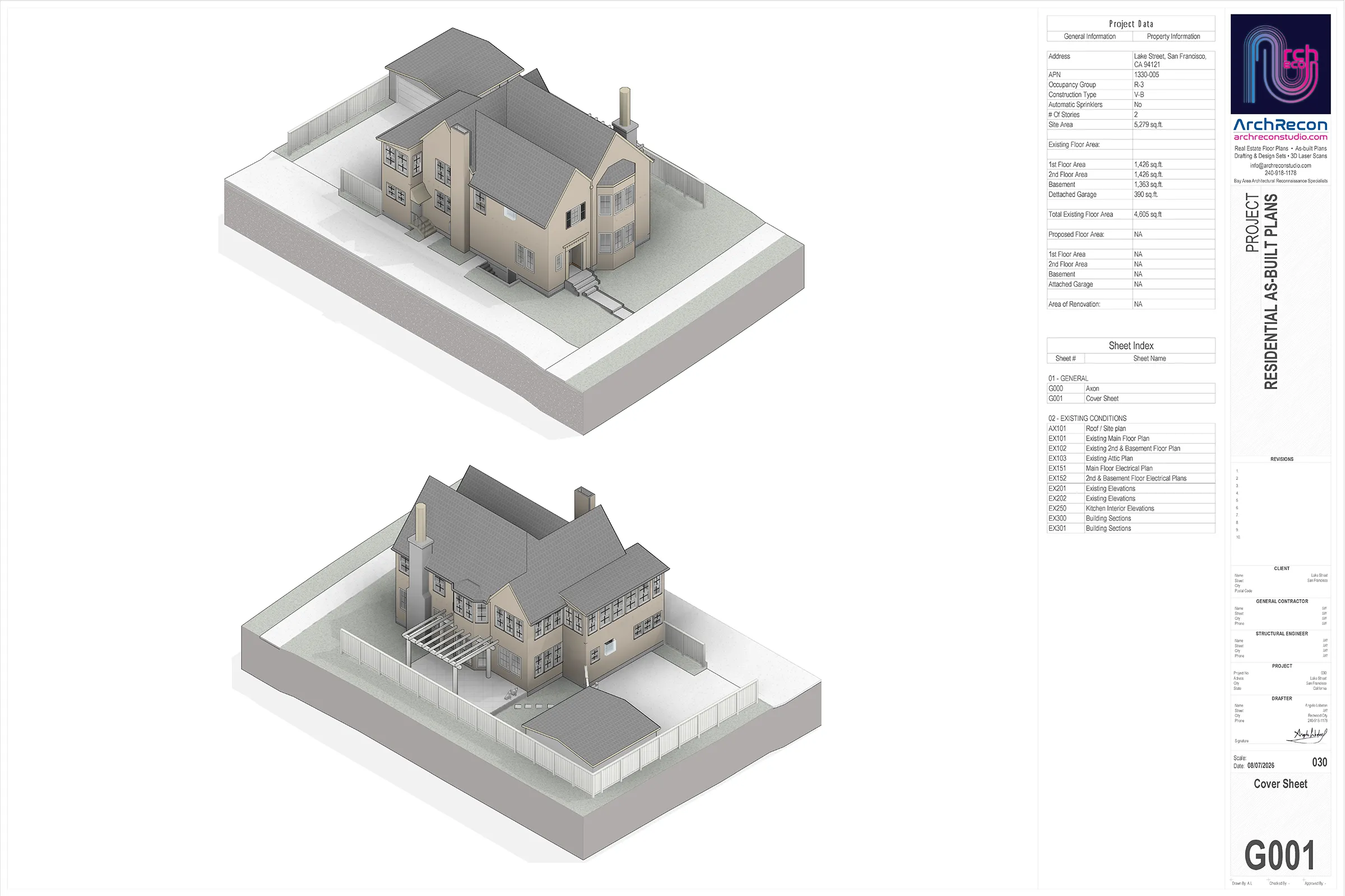 Lake Street House As-Built Doc 01