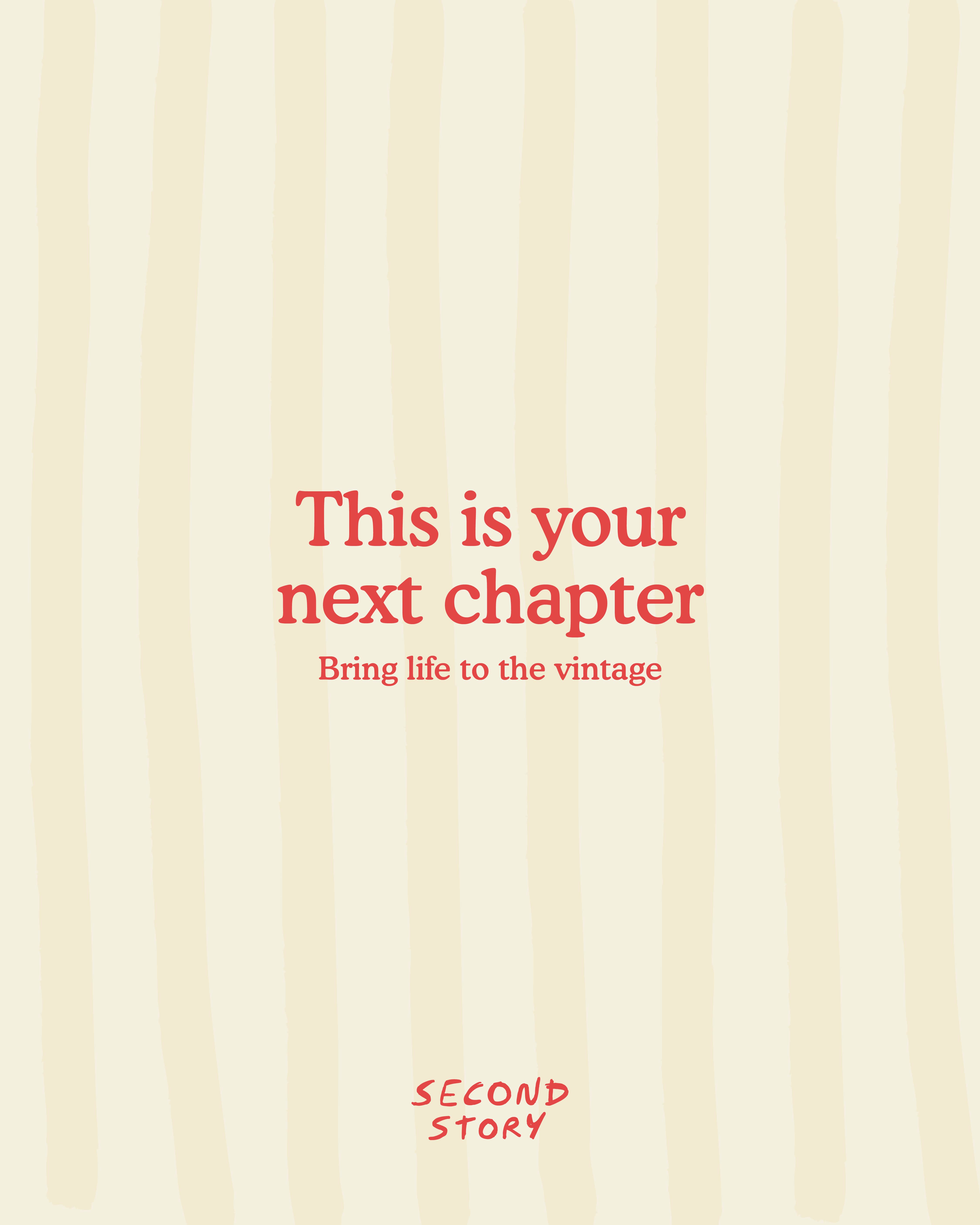 Brand identity and illustration for vintage store