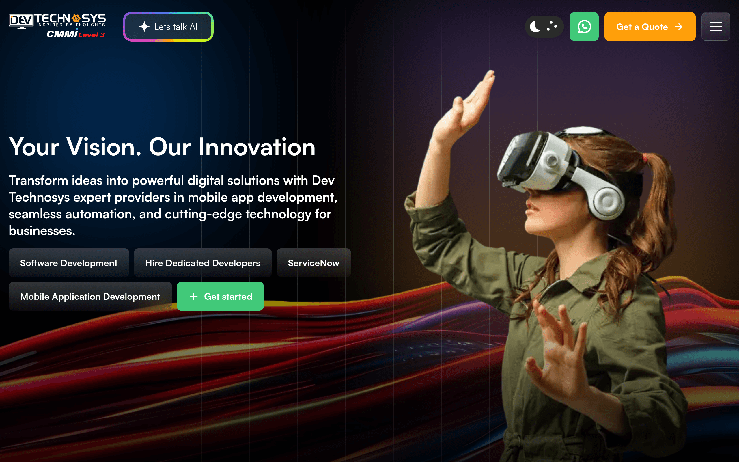 Dev Technosys Screenshot