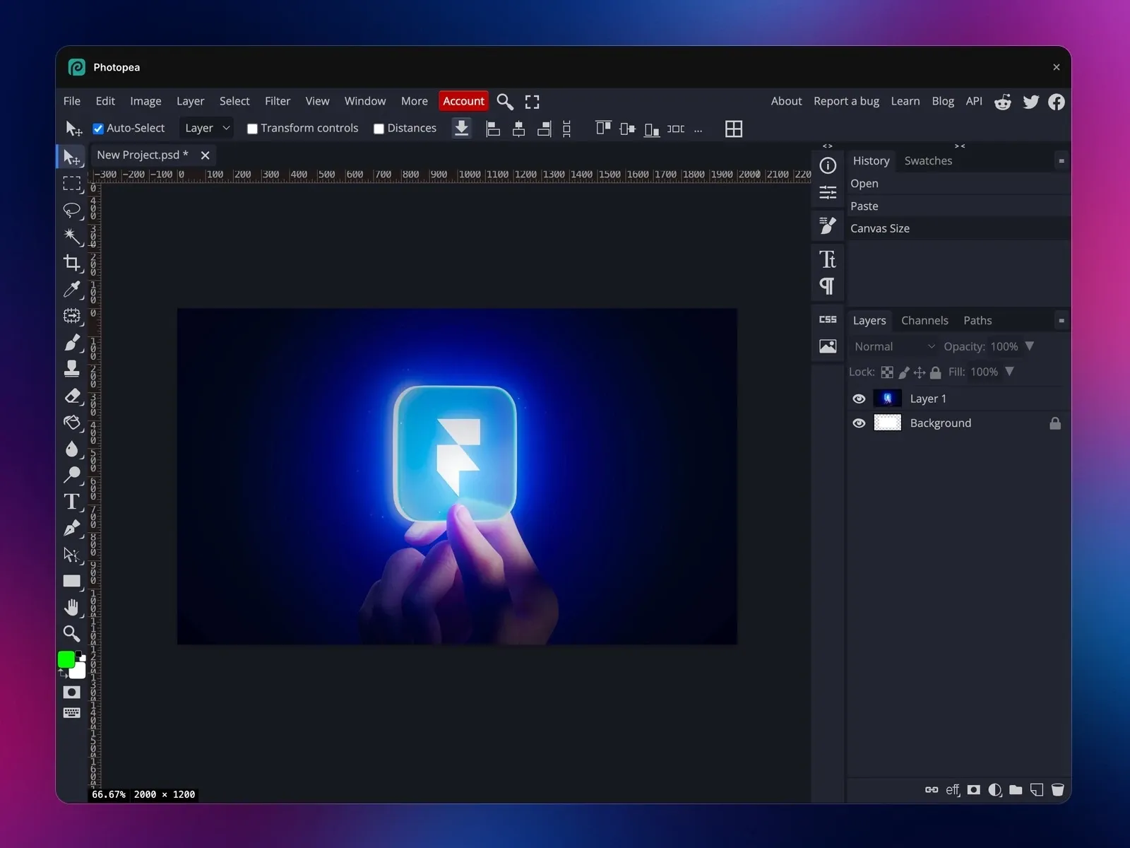 Photopea framer plugins