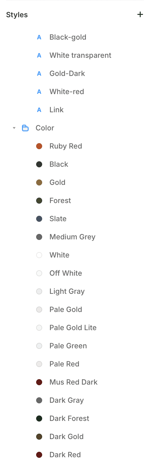 A vertical list of items with checkboxes, featuring various headings and options for selection.