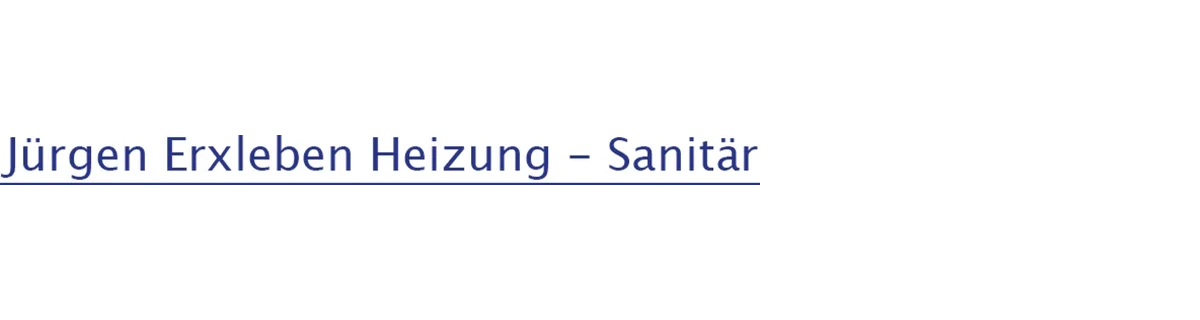 Logo von Jürgen Erxleben Heizung - Sanitär