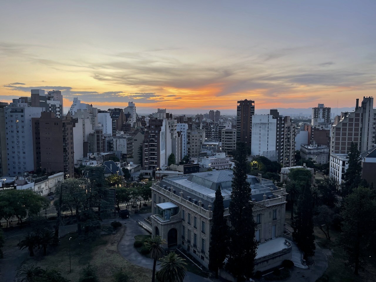 Cordoba City Skyline