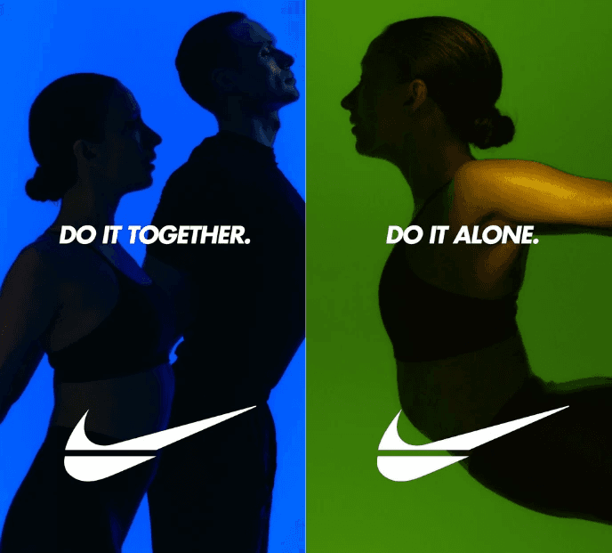 Women On Neon Background