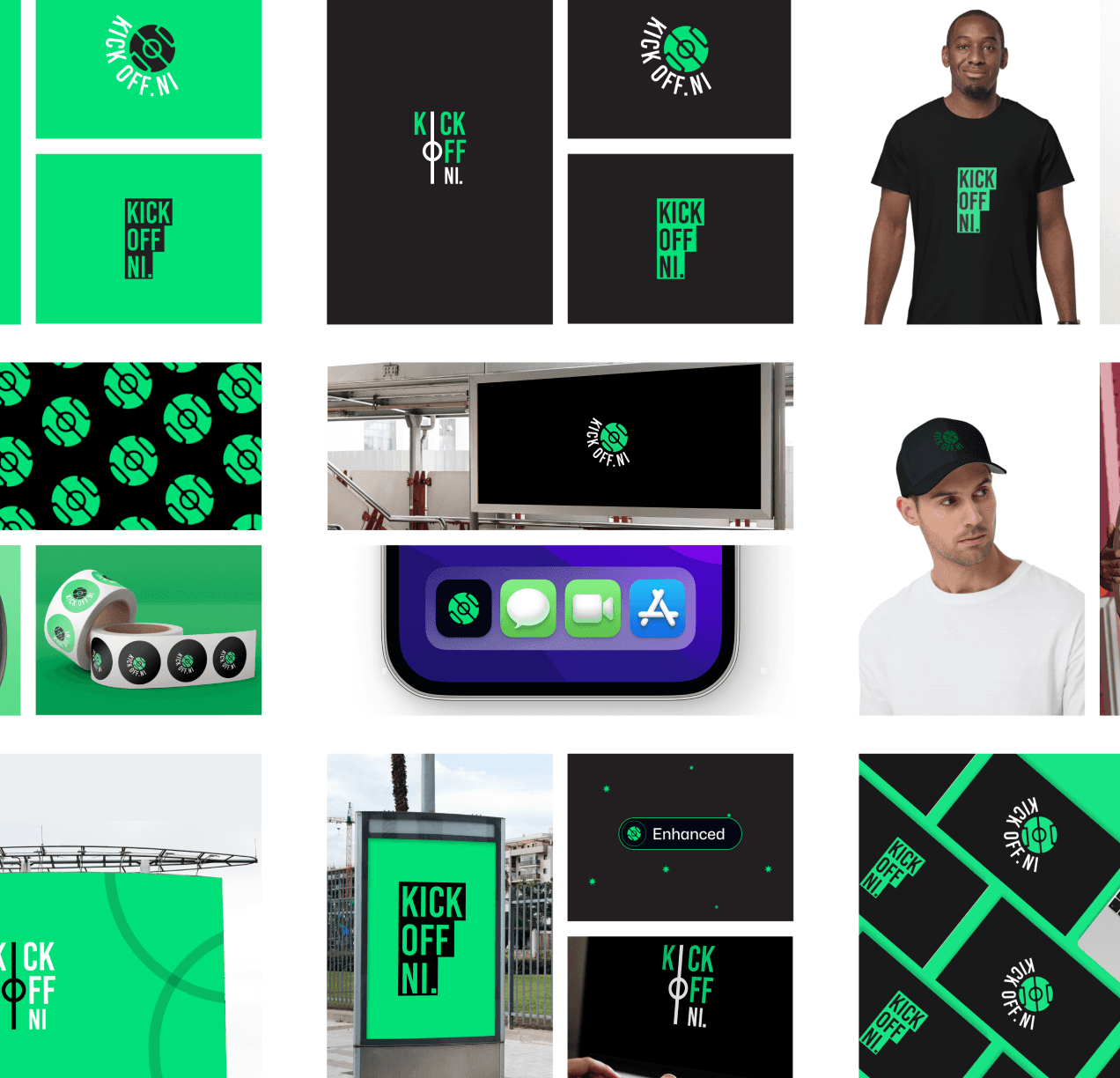 Kick-off NI brand mood board