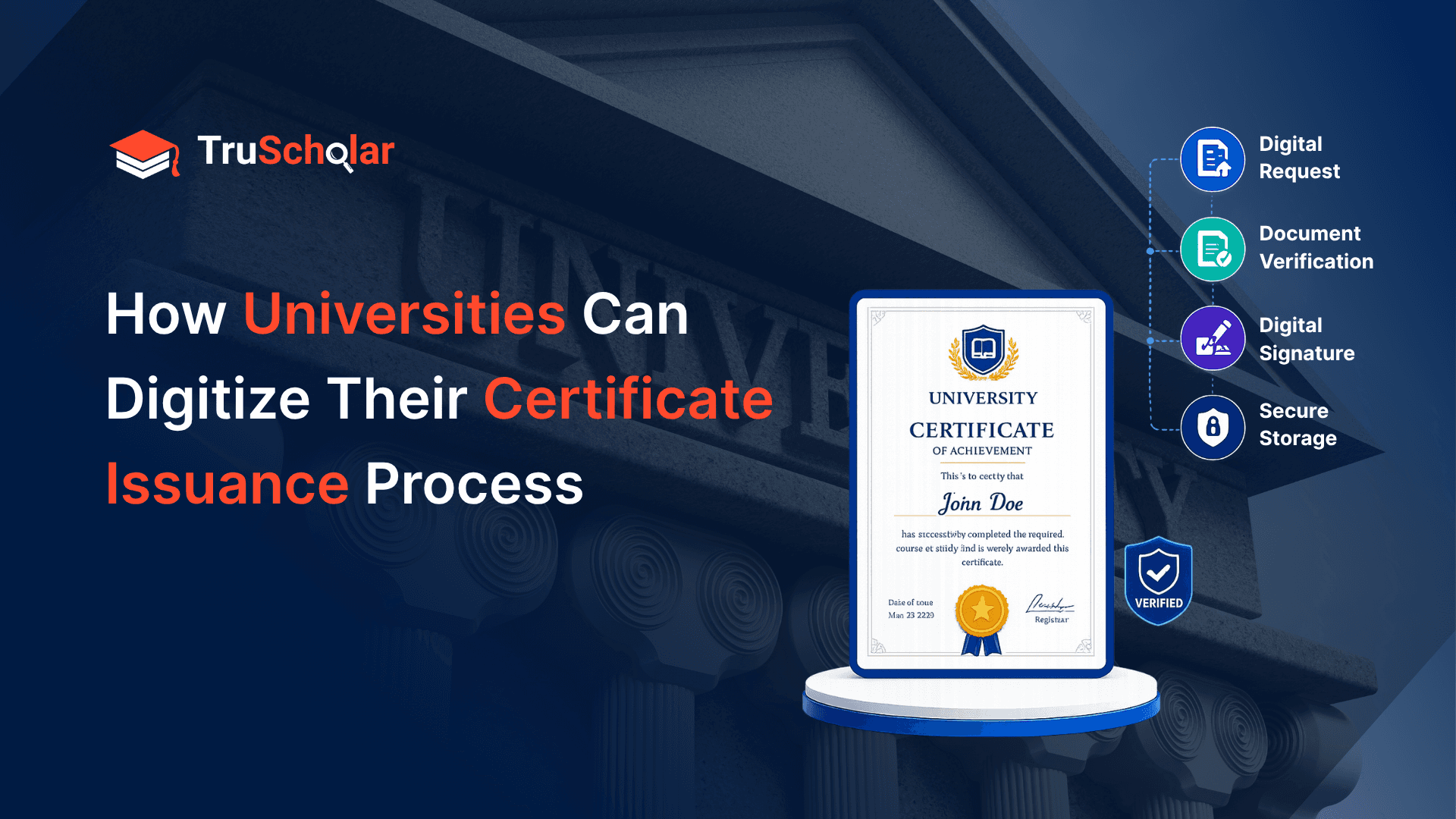 How Universities Can Digitize Their Certificate Issuance Process