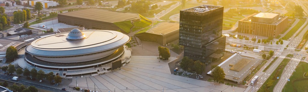 Katowice z lotu ptaka