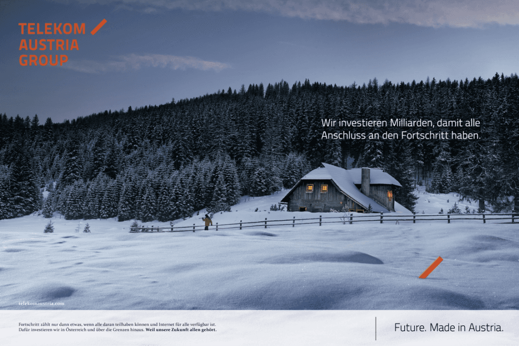 Telekom Austria Group, Future Made In Austria,Kampagne
