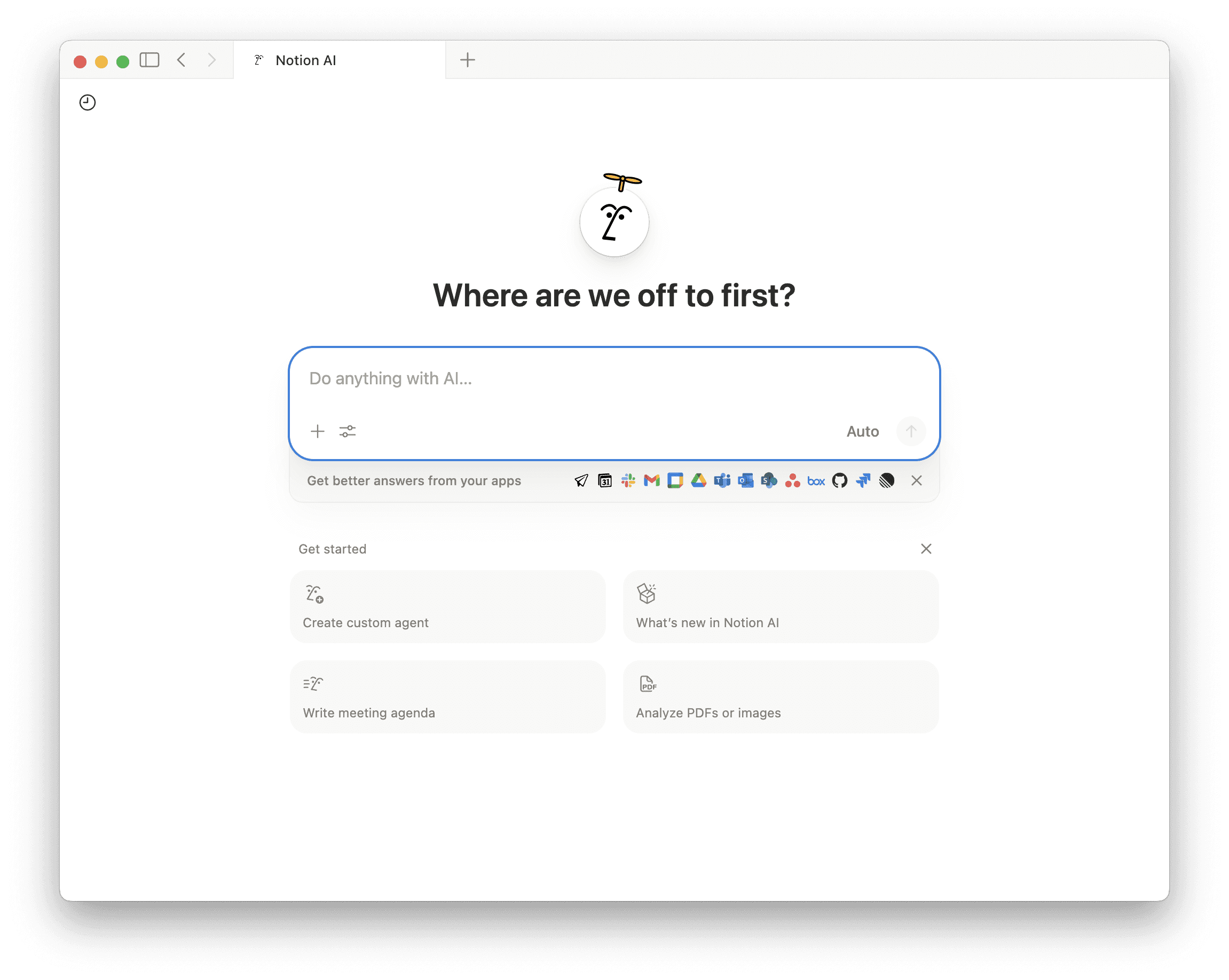 Notion AI generating summaries, action items, and content directly inside business documents