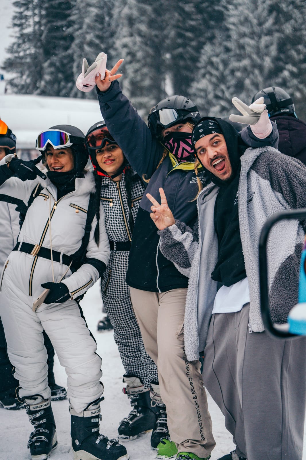 The Takeover Ski crew