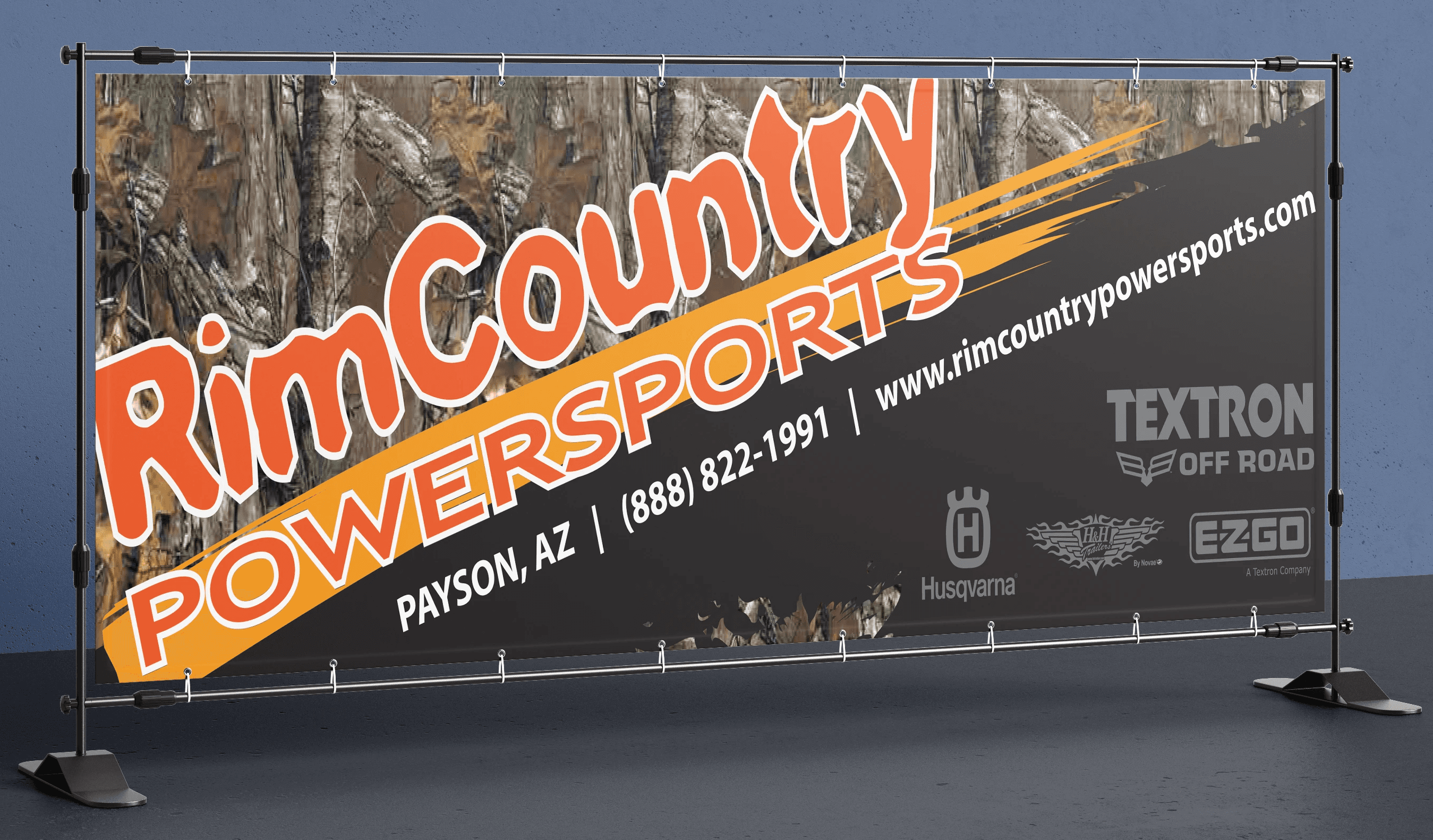 RCPS banner stand