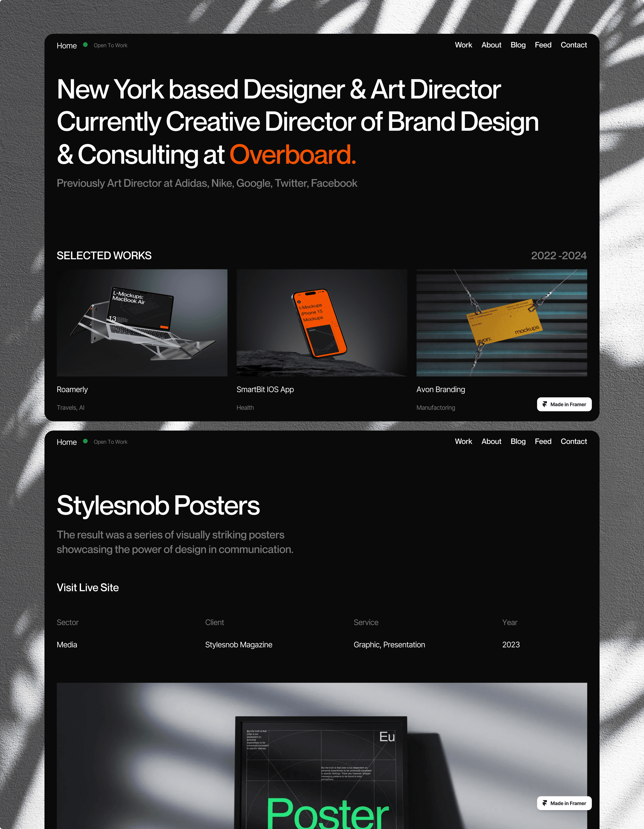 Kenjoo Framer Template