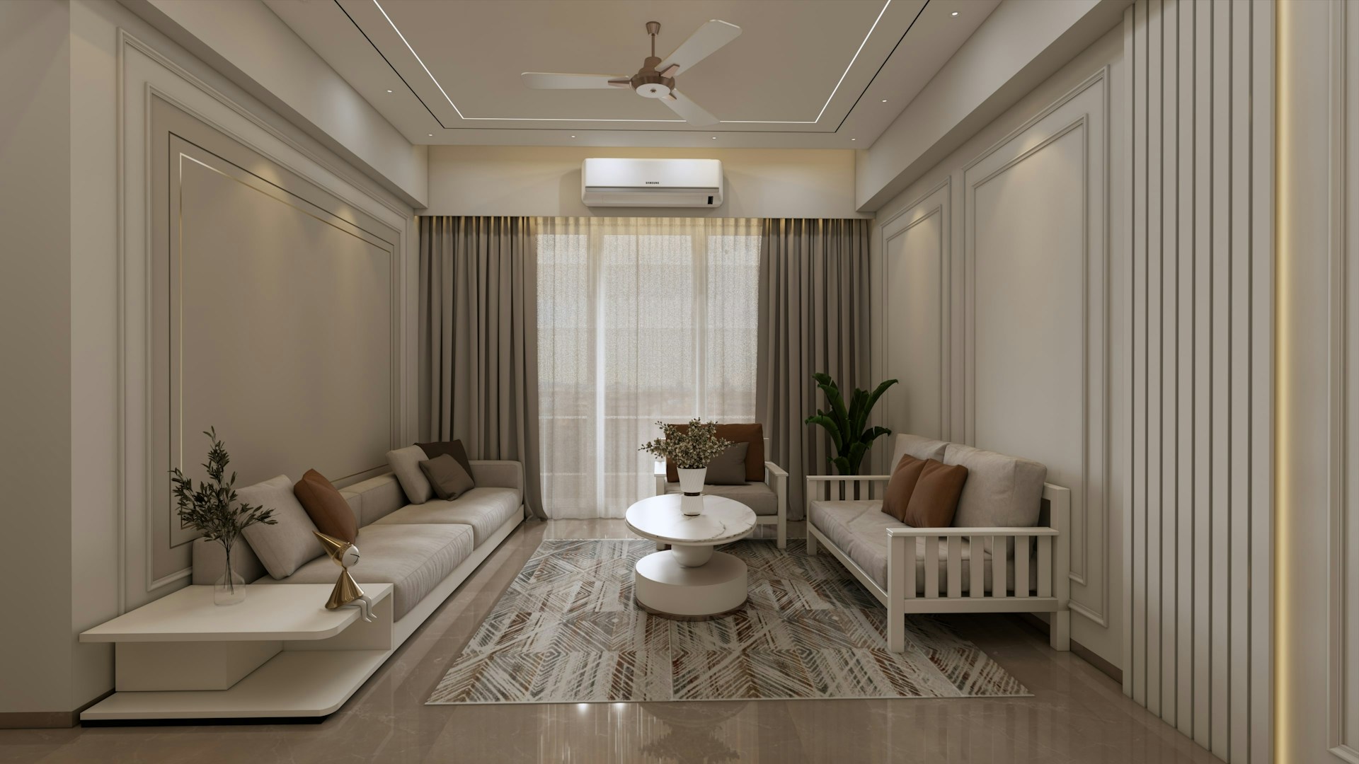 elegant living room