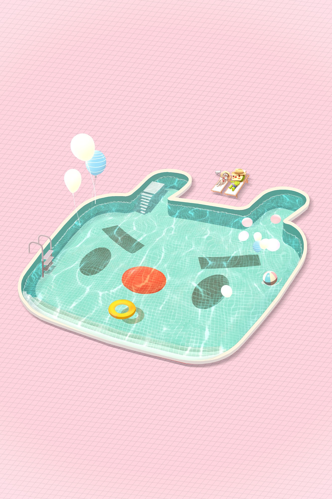 Iron T — Swimming Pool
