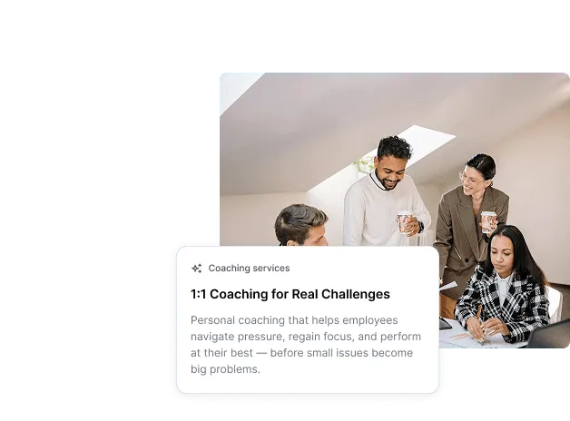 CultureQuest leadership sparring dashboard showing employee survey response rate and AI-driven key takeaways