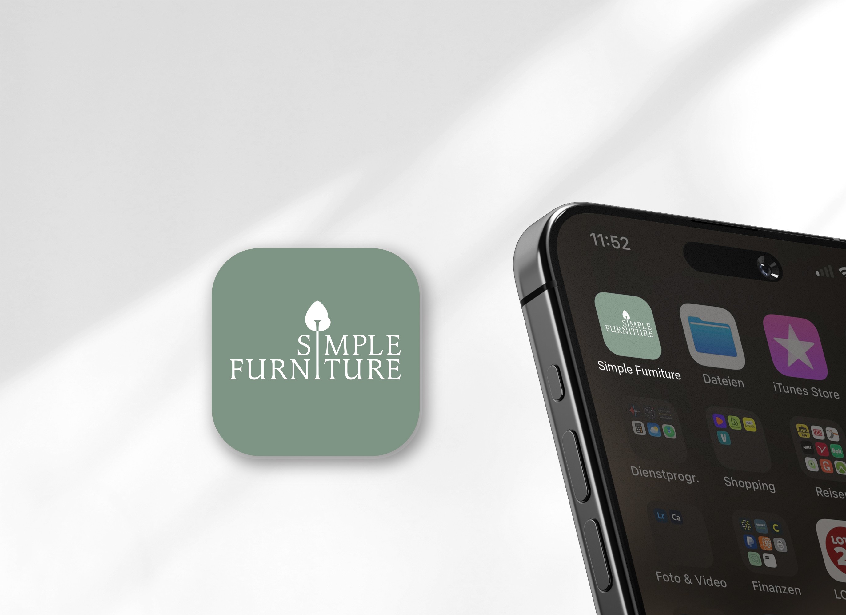 App-Icon-Design für Simple Furniture