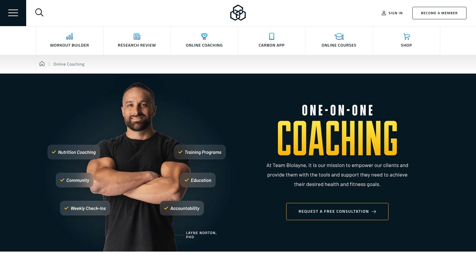 Team Biolayne (Layne Norton’s coaching team)
