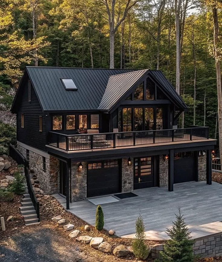 Wooden roof fabricated Resort