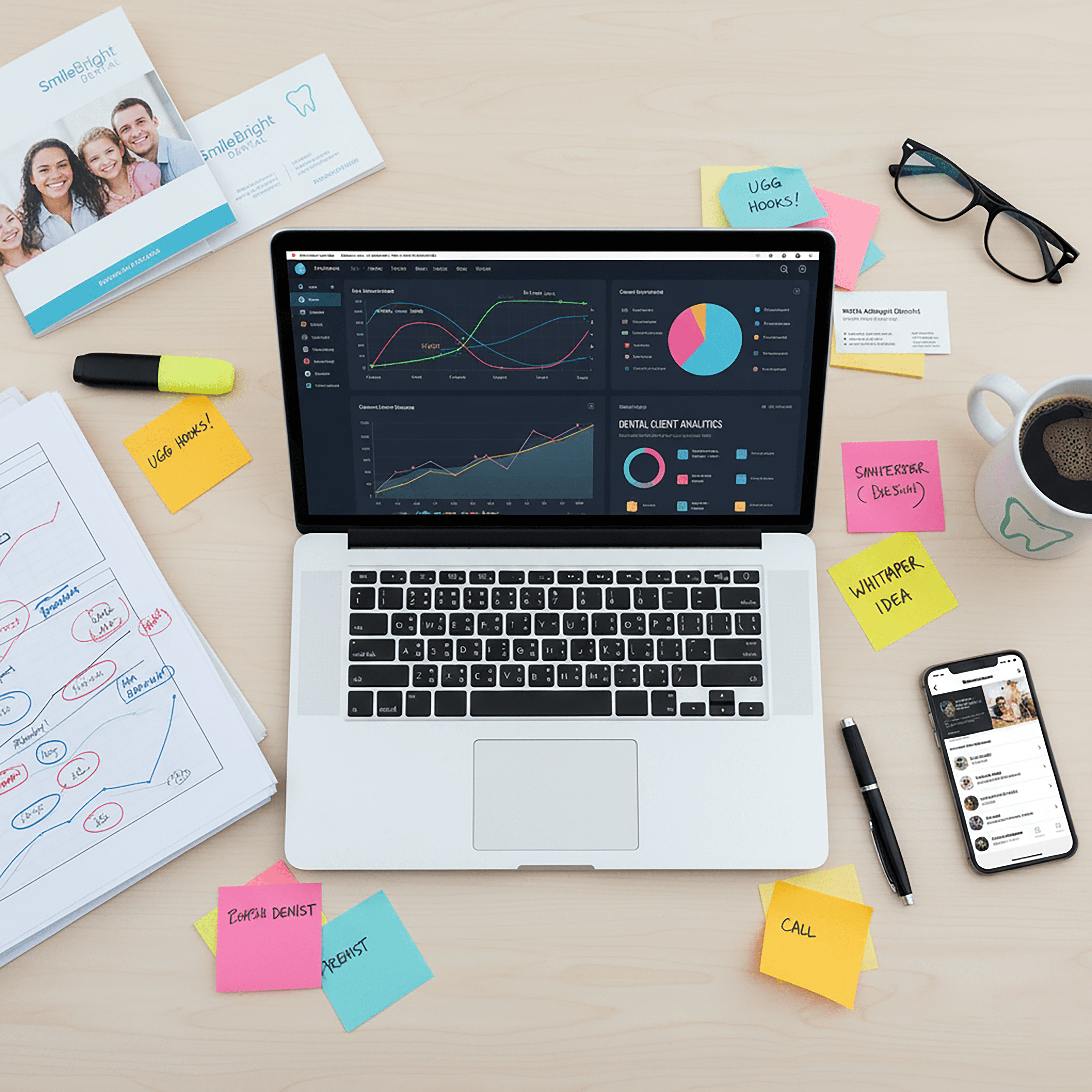 marketing strategist planning campaigns for dental marketing agency los angeles
