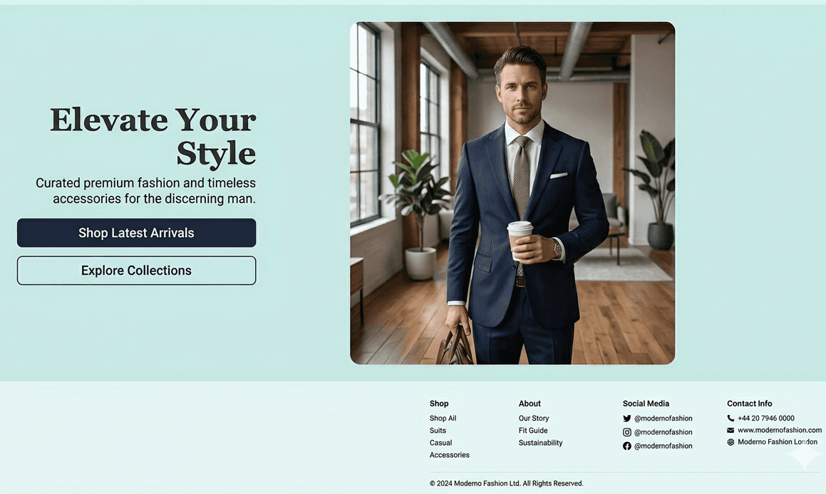 Men’s Fashion DTC Brand