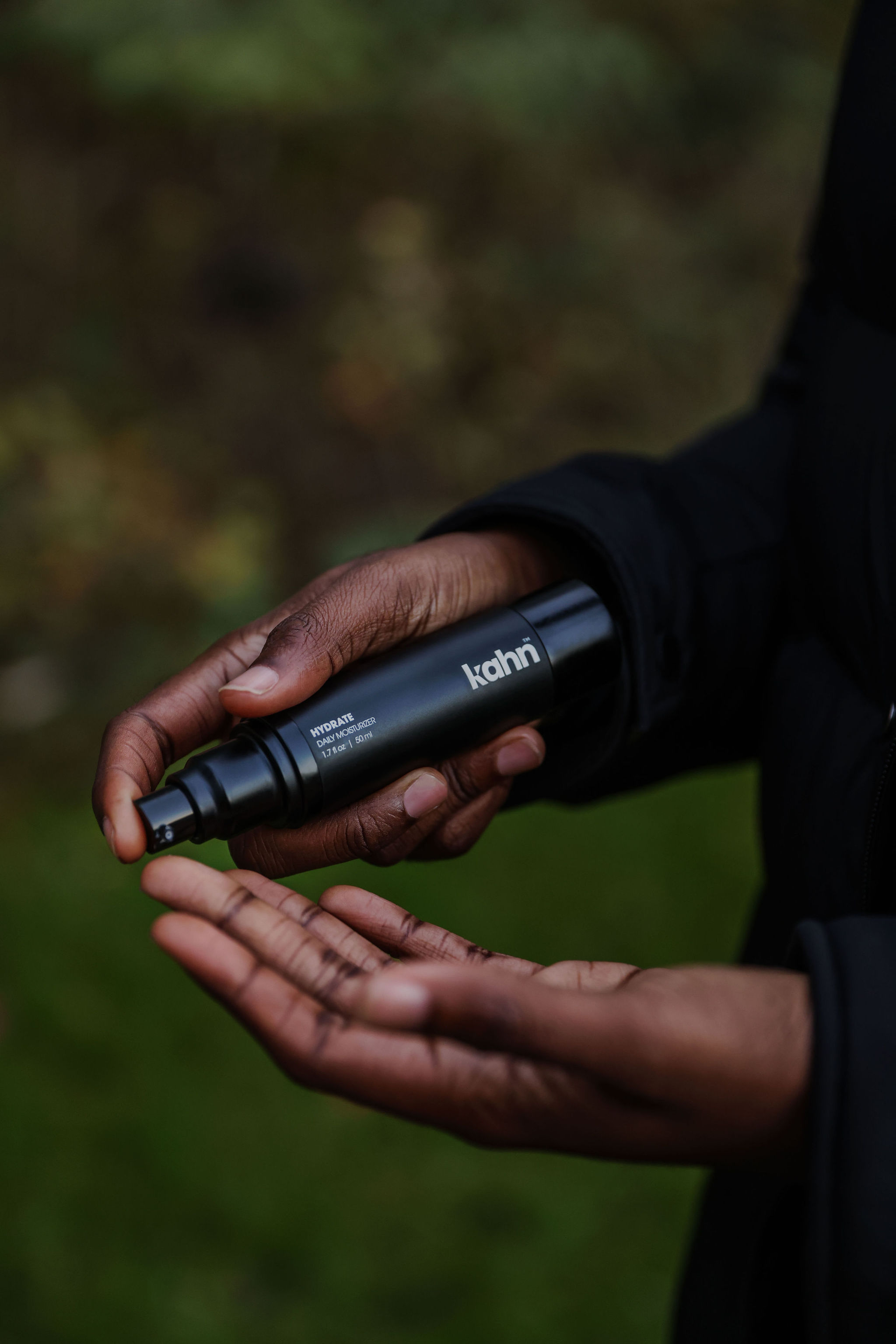 Rocky desert landscape with mountains at sunset