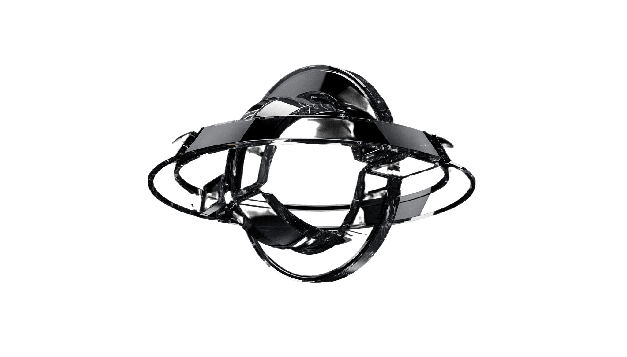 Dark Glas sphere for background