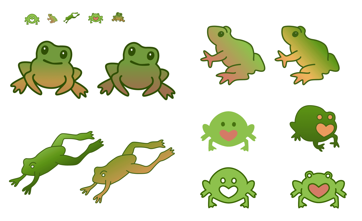 more refined frog images