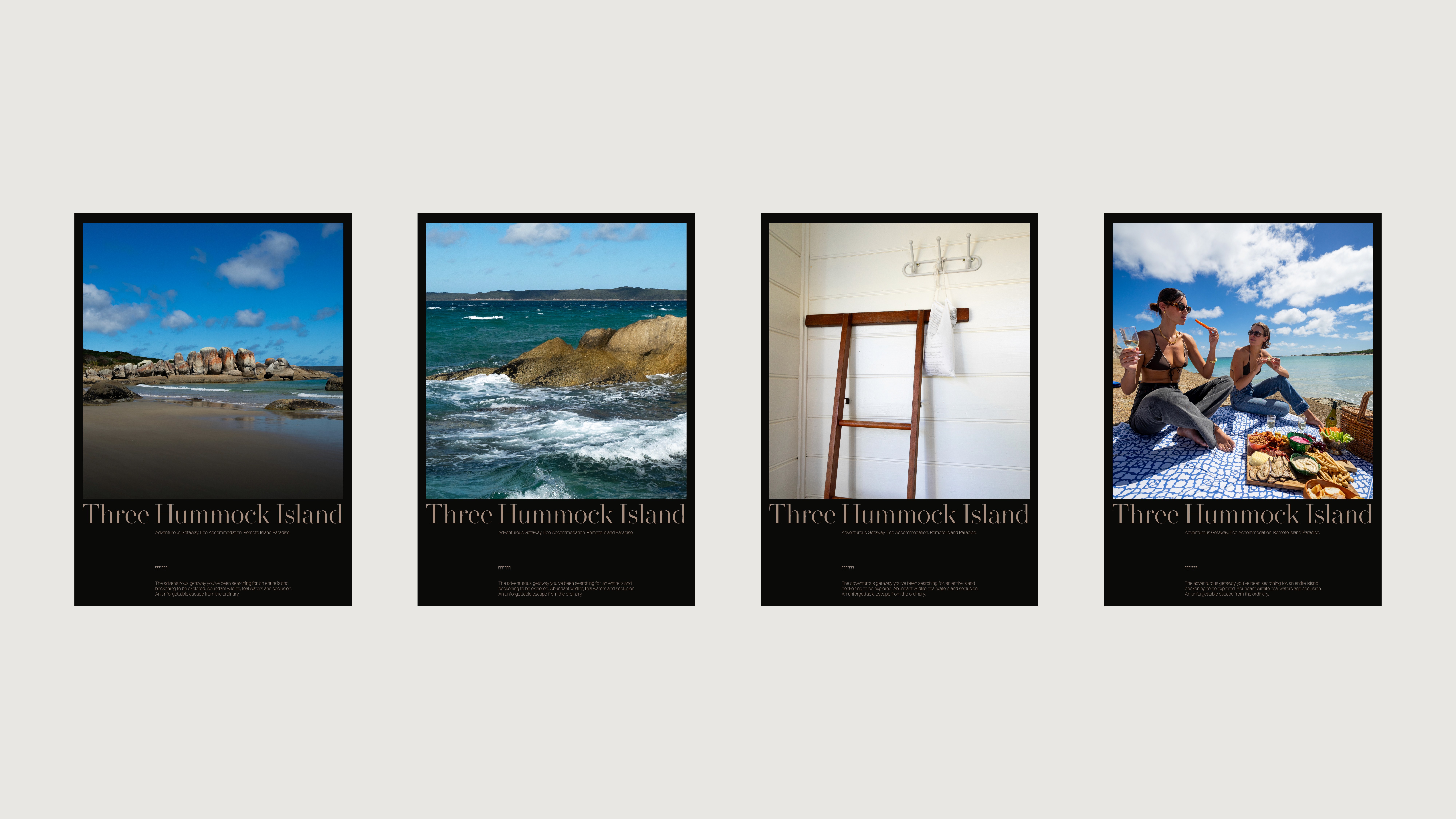 Three Hummock Island (Tasmania) - Branding and visual identity - Photography and Posters
