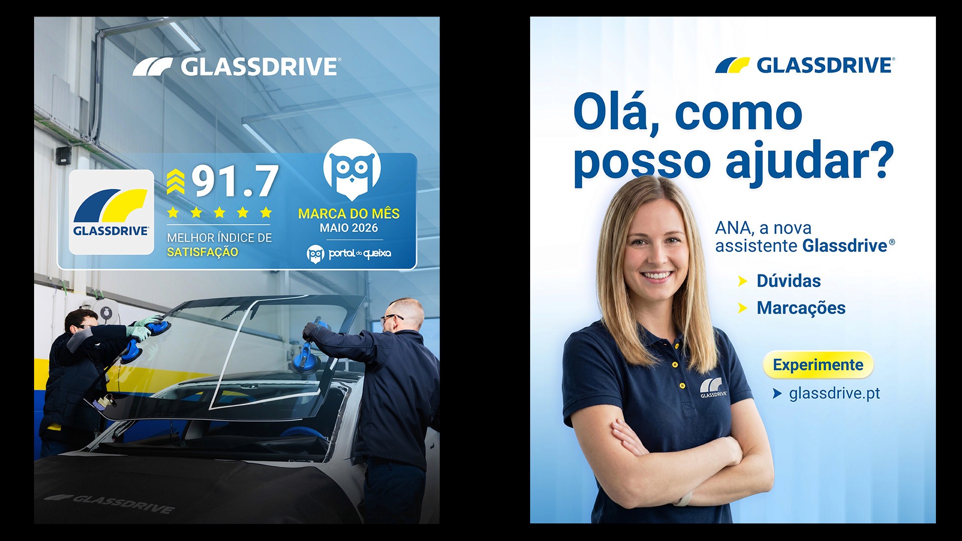 Glassdrive 91.7 satisfaction award and intro of Ana, the brand's new virtual assistant