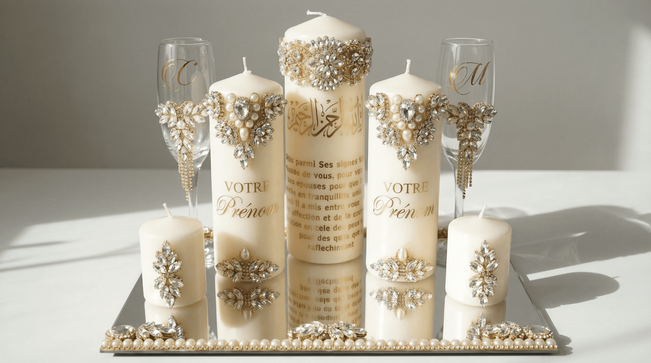 Coffrets et faire-part personnalisés pour mariage oriental à Saint-Martin-d’Hères