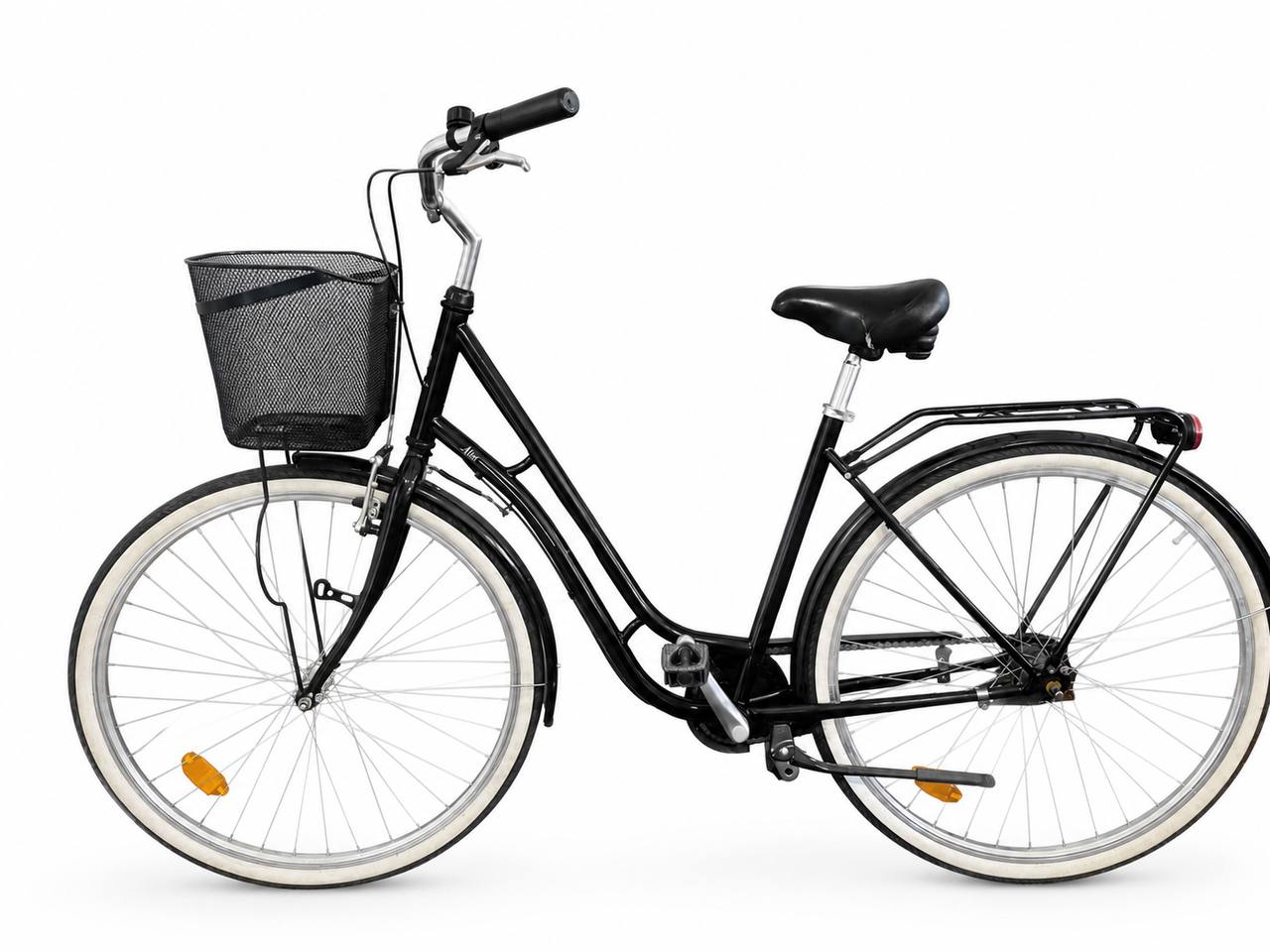 Blå damcykel 28 tum begagnad cykel used bikes cykelverkstad Uppsala
