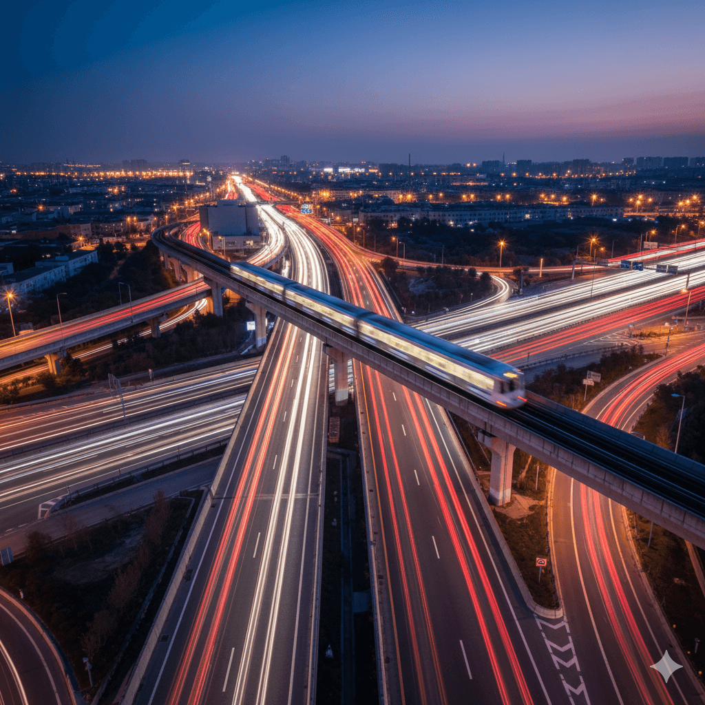 Infrastructure showing seamless highway connectivity near M3M apartments in Goa