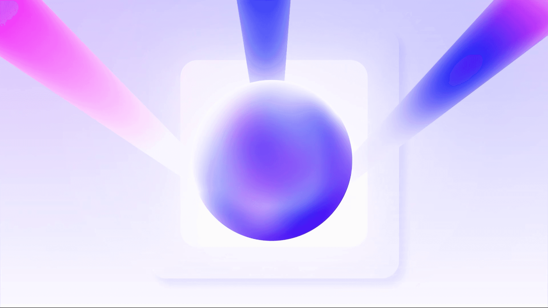 Expérimentation en motion design par Killian Guenier à Strasbourg : étude de textures et de matières sur une sphère centrale.