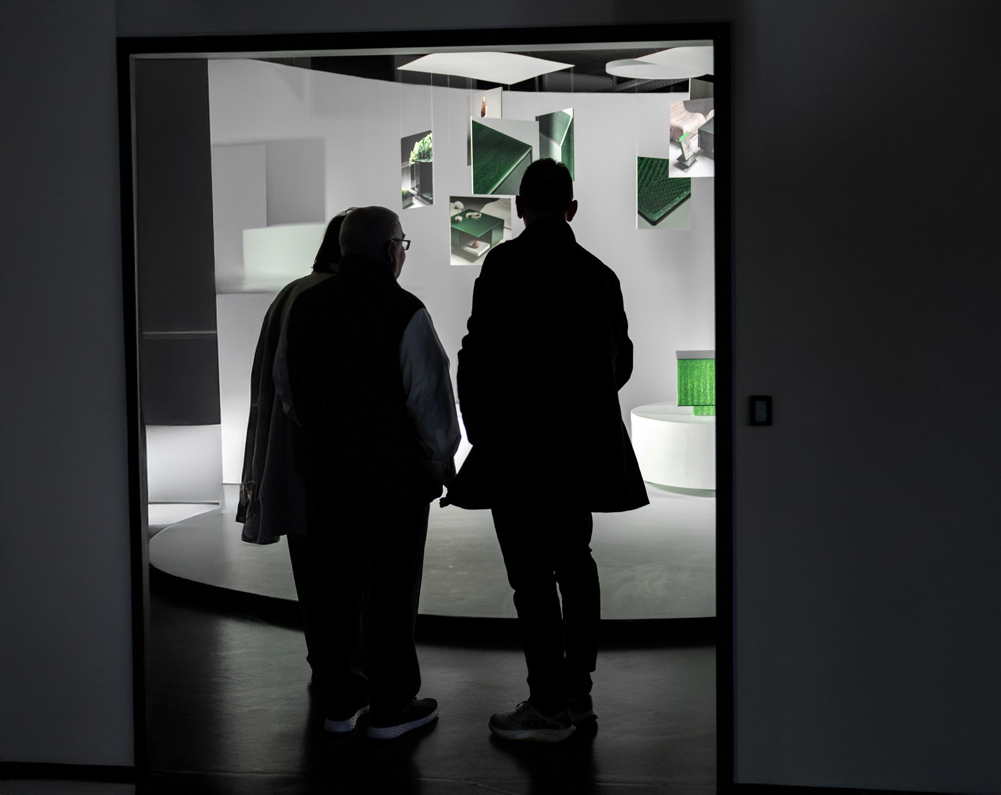 Infinity Booth Cyclorama-Hohlkehle für Video und Foto Produktionen und Projection Mapping