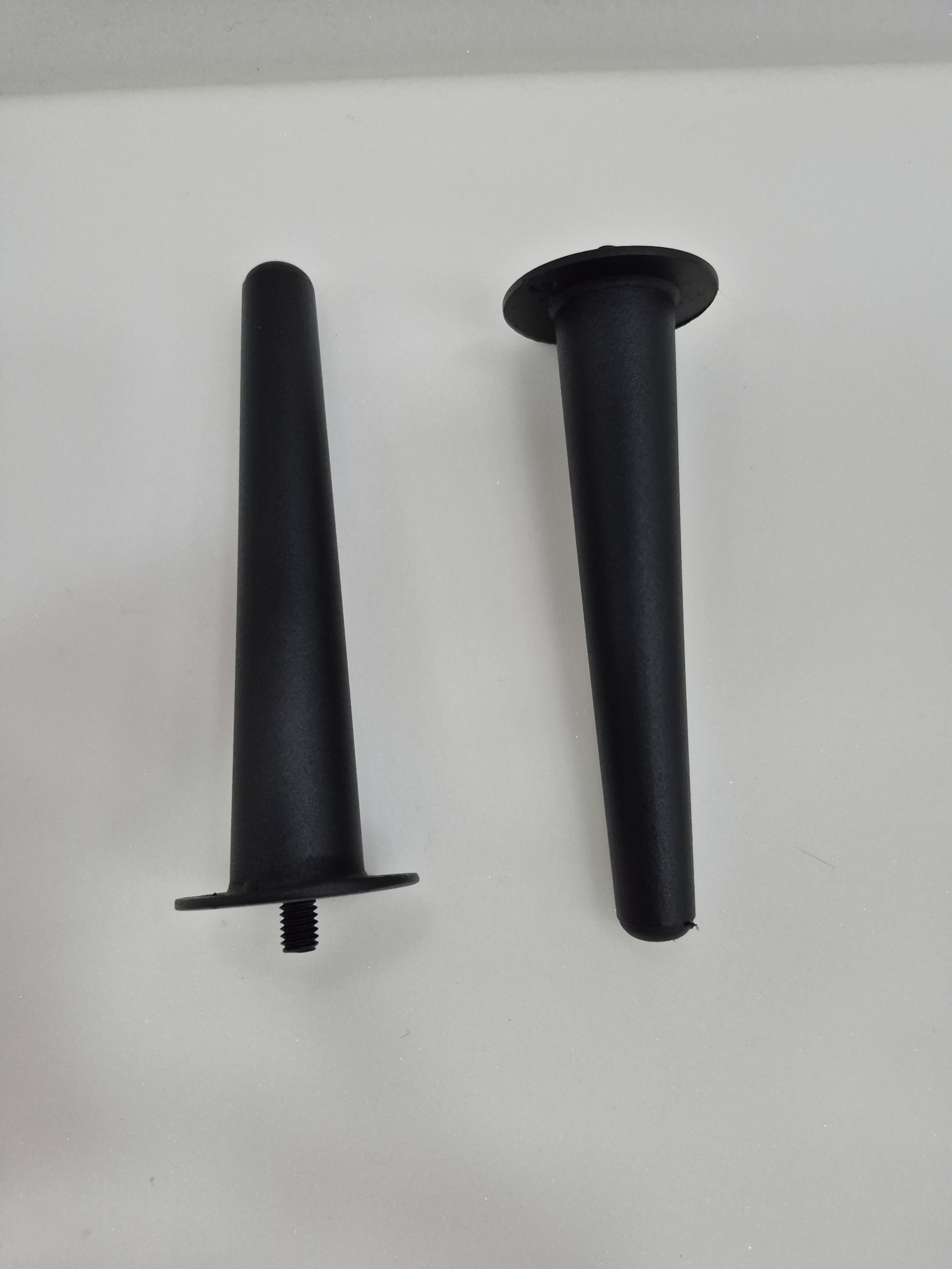 pé cônico metal 15cm