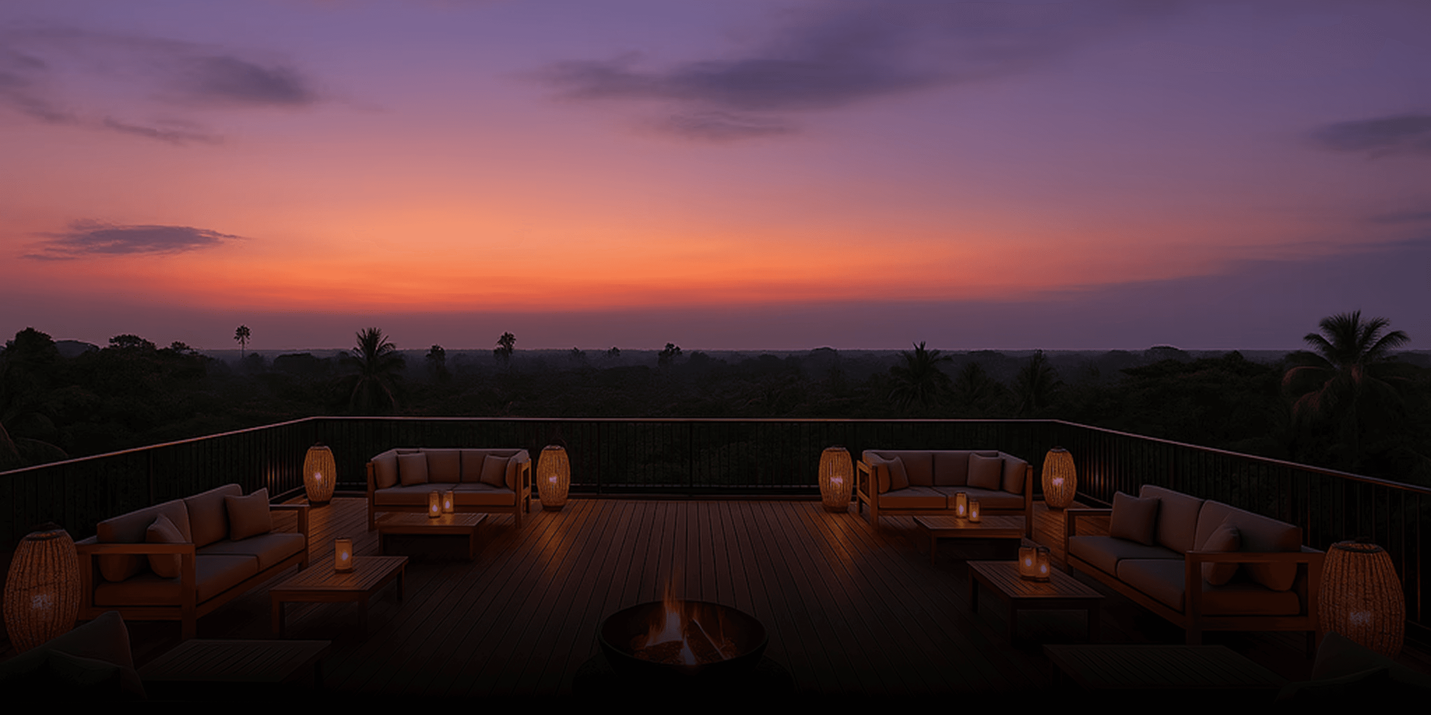 sunset view of maira
