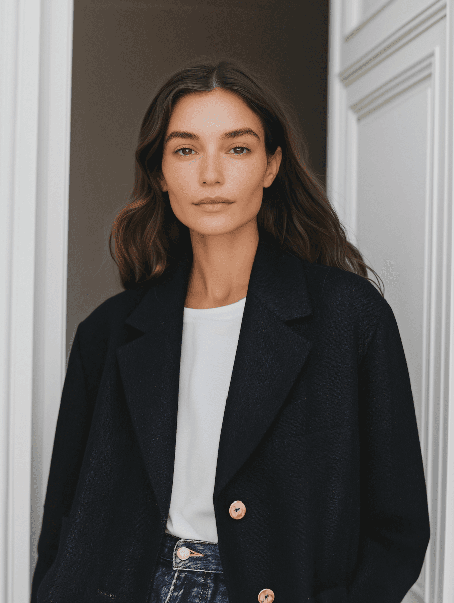 women Looking Camera