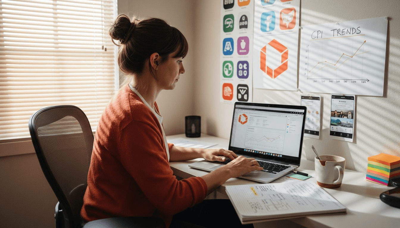 App analyst researching ASO keyword trends