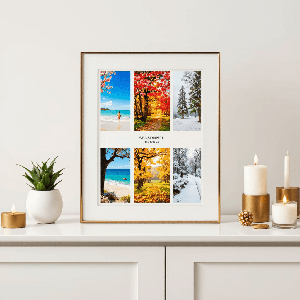 product photography of photo frame