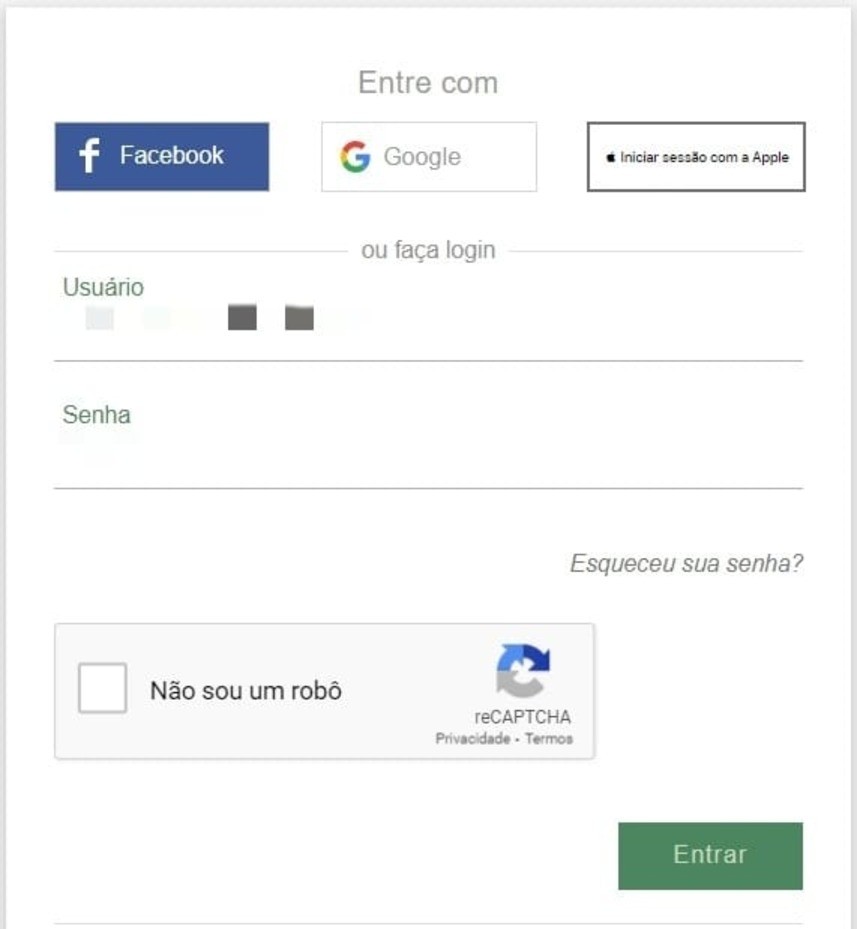 página de login do site cemig atende