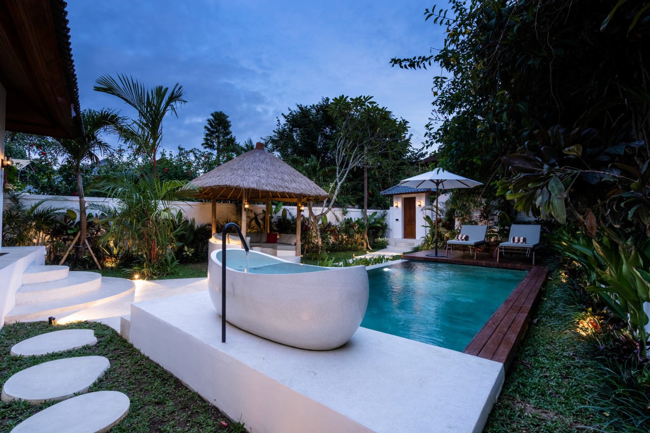2-bedroom tropical villa in Ubud