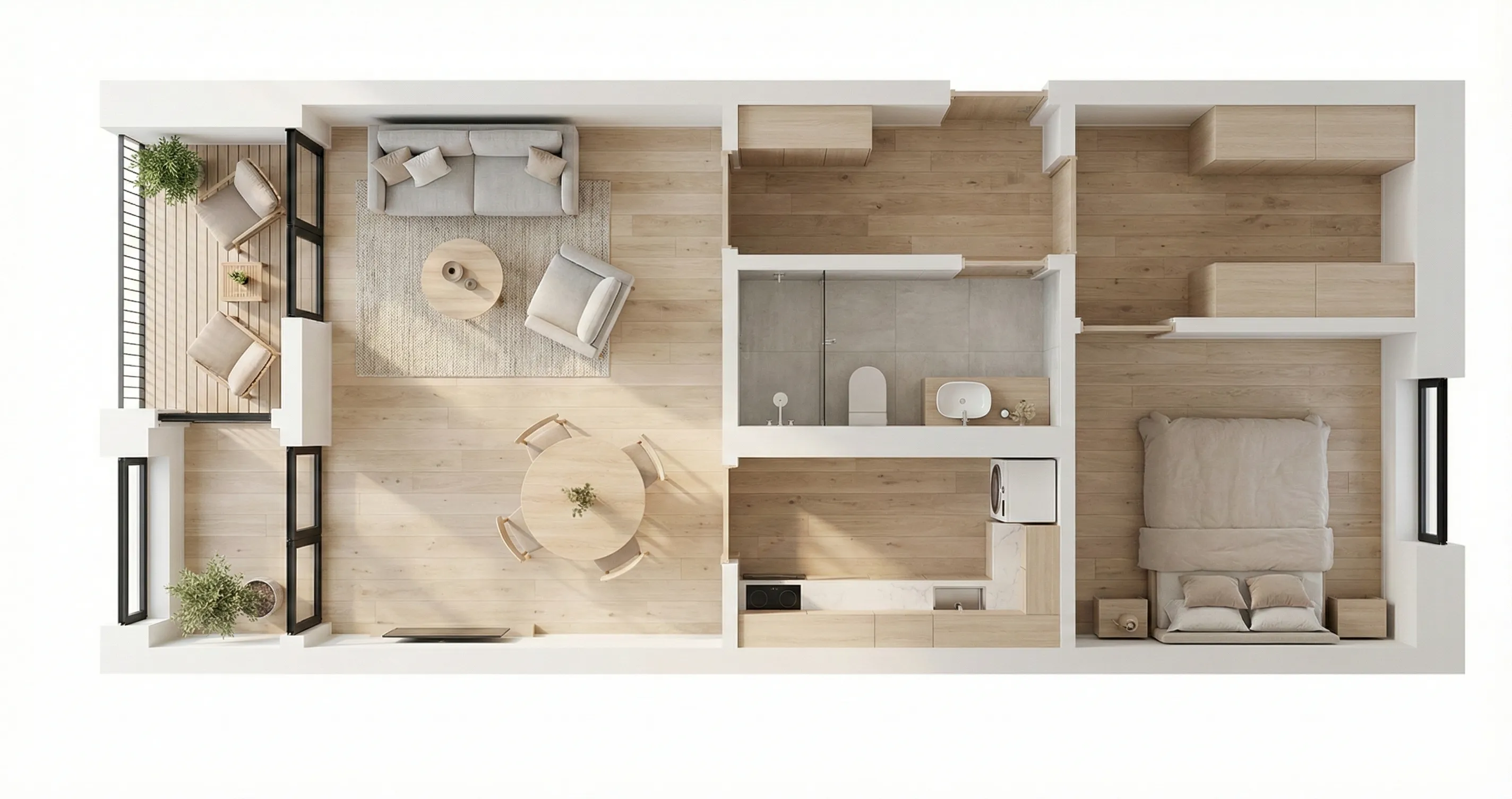 Profesionální půdorys od Social Estate