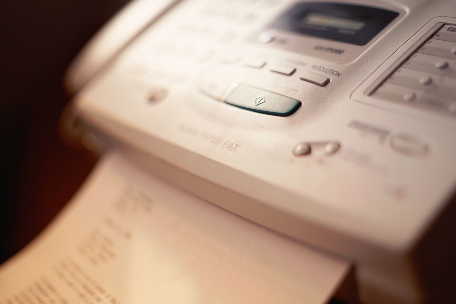 Fax machine