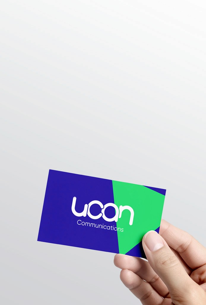 Female hand shows a card