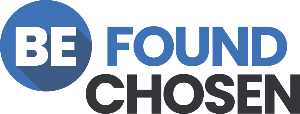 Logo von der britischen Agentur Be Found Be Chosen