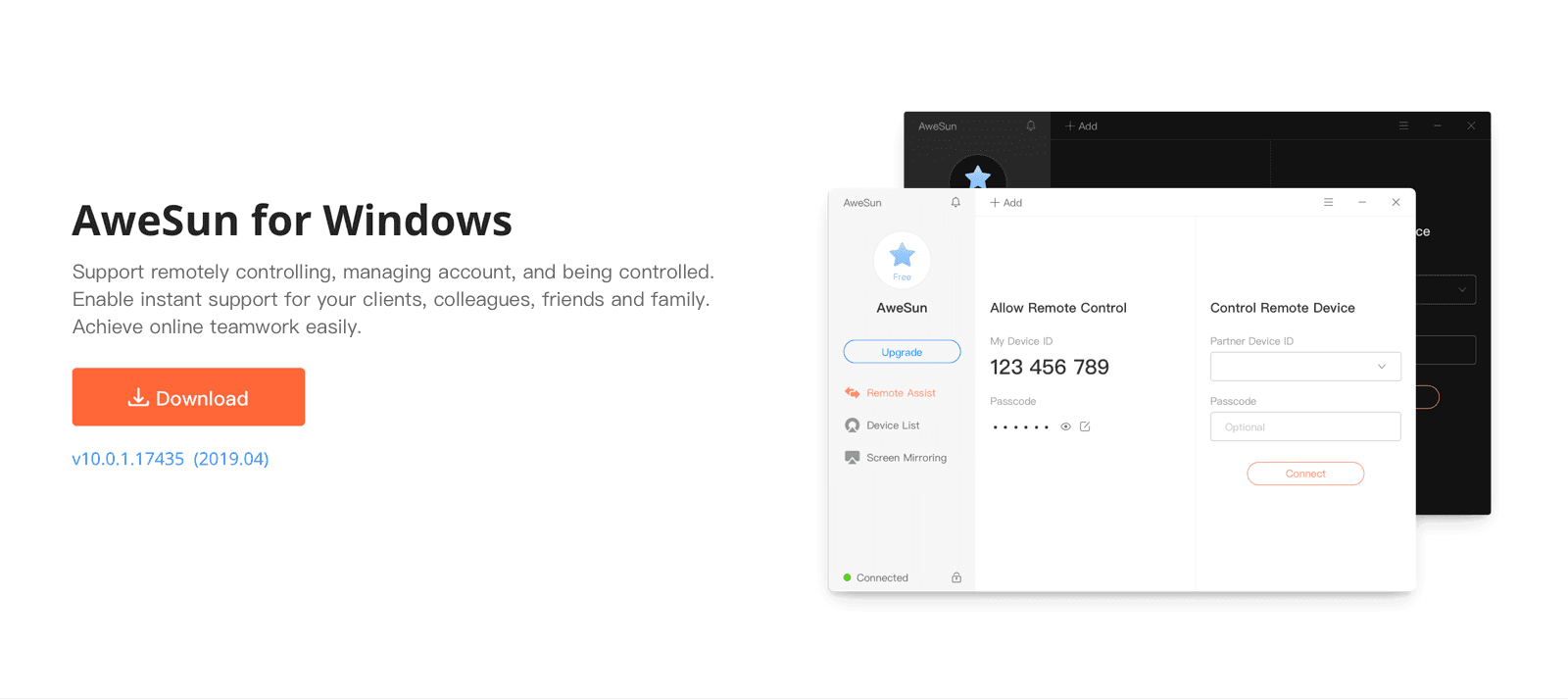 AweSun homepage